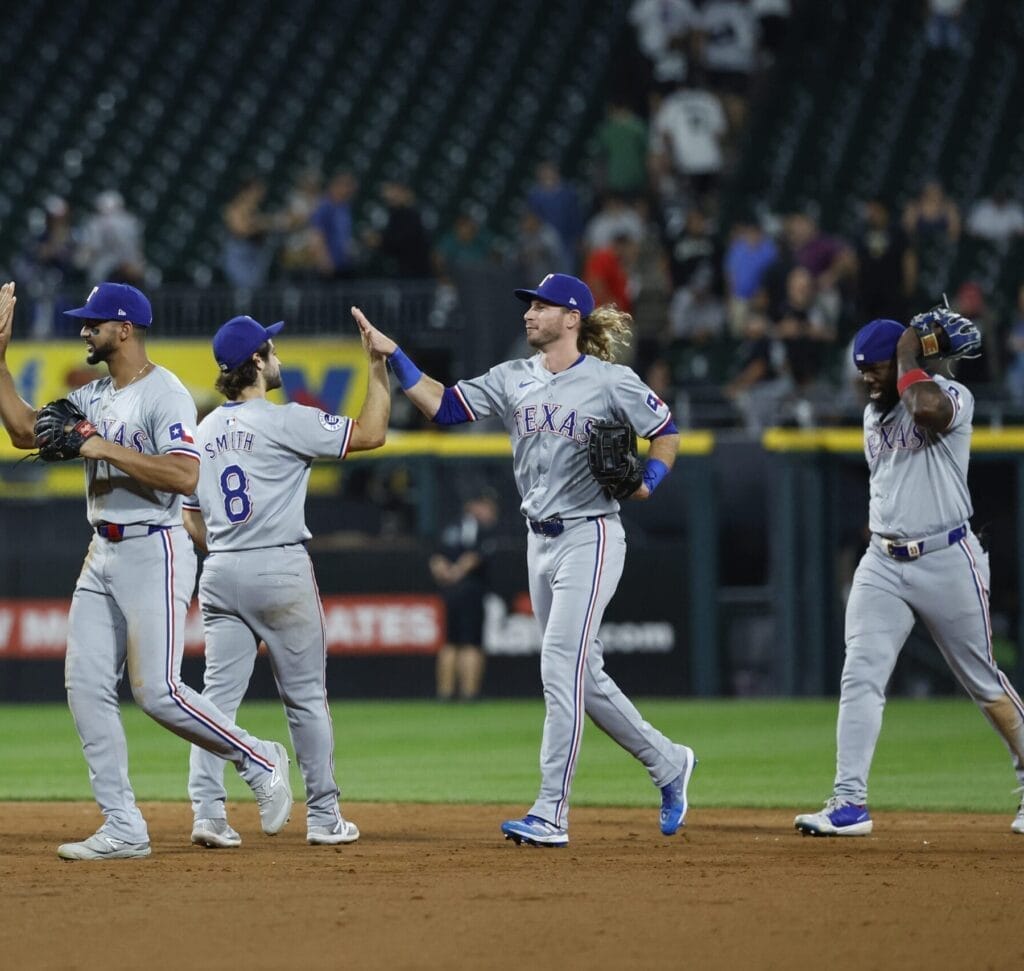 Travis Jankowski’s ultimate home-run robbery saves Texas Rangers