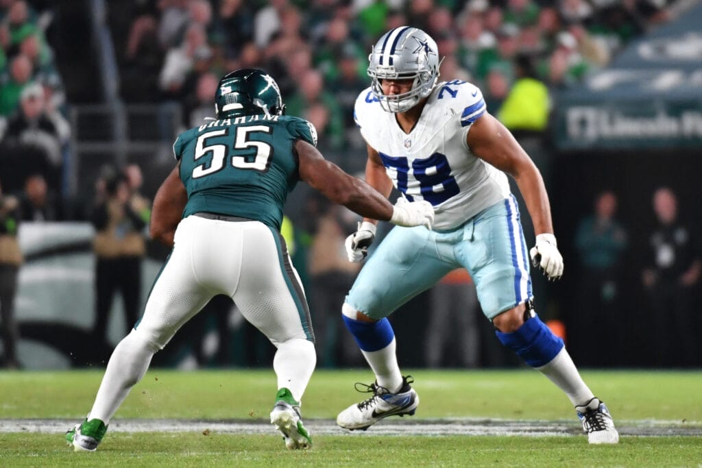 ‘I’m free’: Dallas Cowboys RT Terence Steele embracing healthy season