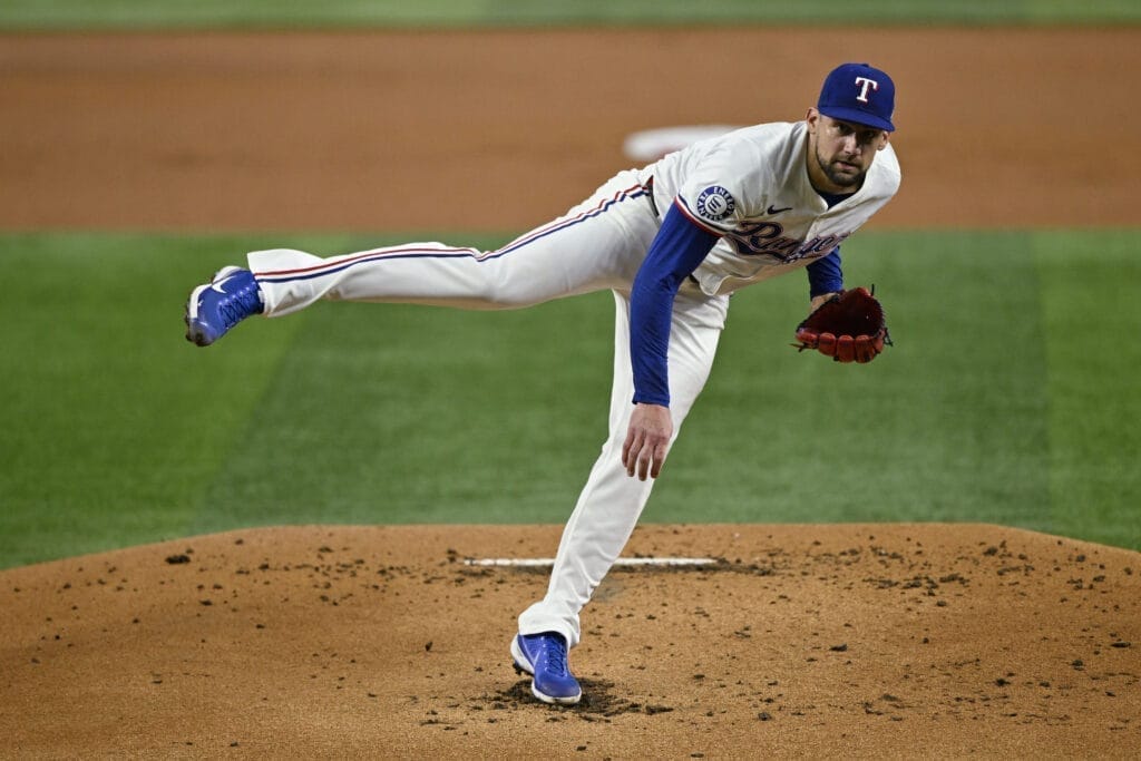 Nathan Eovaldi could be convinced by Jacob deGrom, Kumar Rocker to stay with Texas Rangers