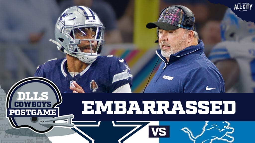 DLLS Cowboys Podcast: COWBOYS POSTGAME: Dallas Cowboys humiliated at home by Detroit Lions