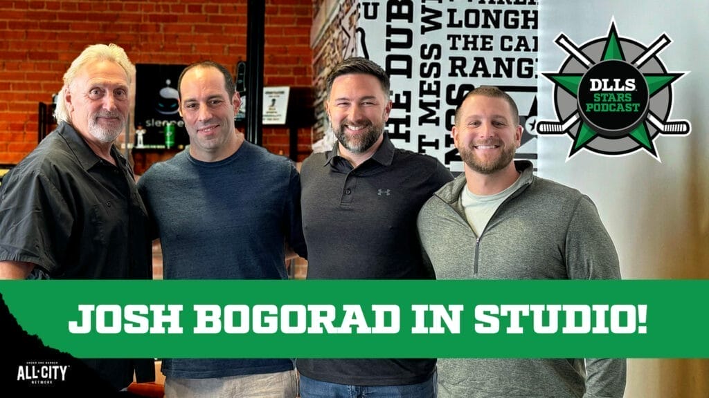 DLLS Dallas Stars podcast - Josh Bogorad