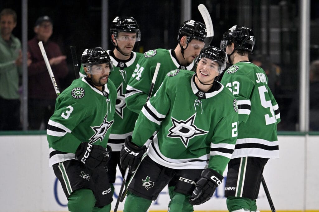 Dallas Stars forward Jason Robertson
