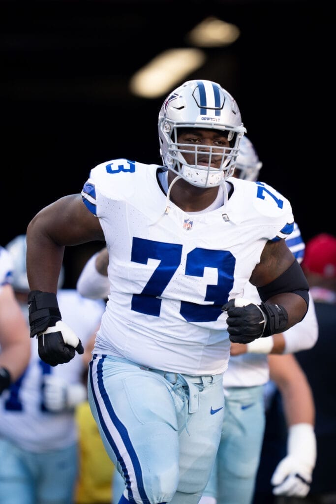 Organic Dallas Cowboys tank season: LG Tyler Smith, RG Zack Martin and CB Trevon Diggs inactive