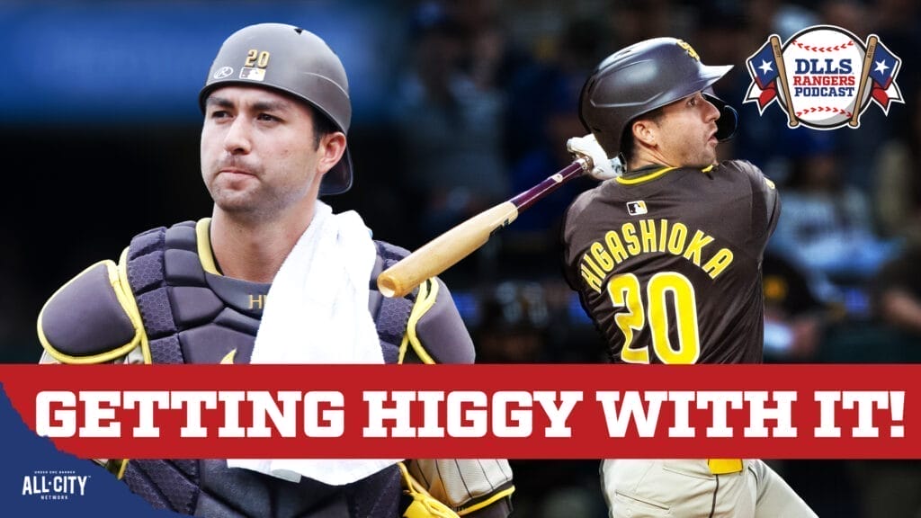 DLLS Texas Rangers Podcast: Two-year deal signed, catcher Kyle Higashioka joins show