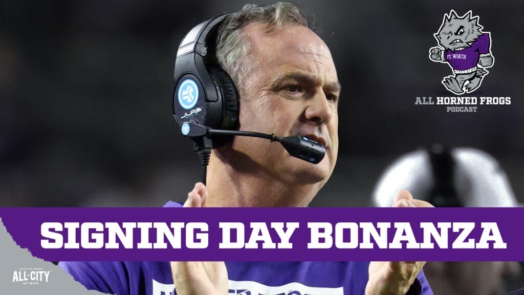 ALL Horned Frogs Podcast: TCU scores huge recruiting class, but AD Jeremiah Donati leaving for South Carolina