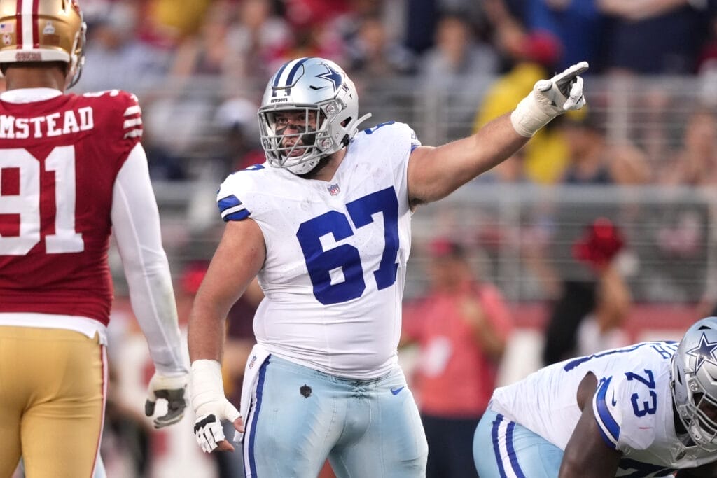 ‘A lightning rod’: Brock Hoffman has been a difference on the Dallas Cowboys offensive line