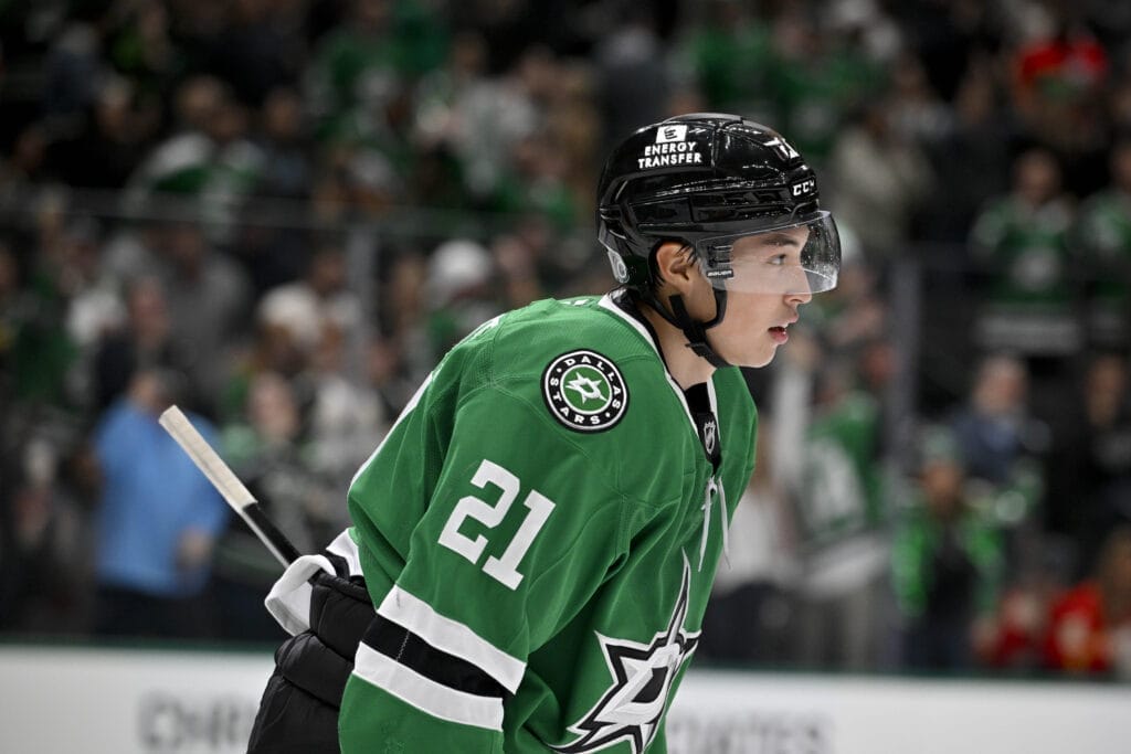 Dallas Stars forward Jason Robertson
