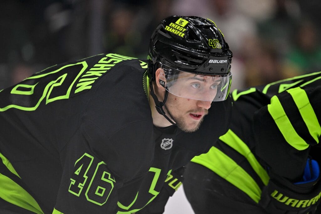 Dallas Stars defenseman Ilya Lyubushkin