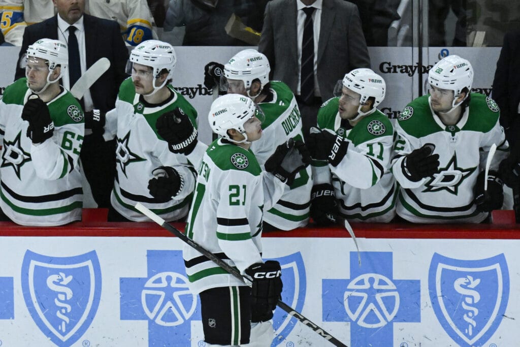 Dallas Stars forward Jason Robertson