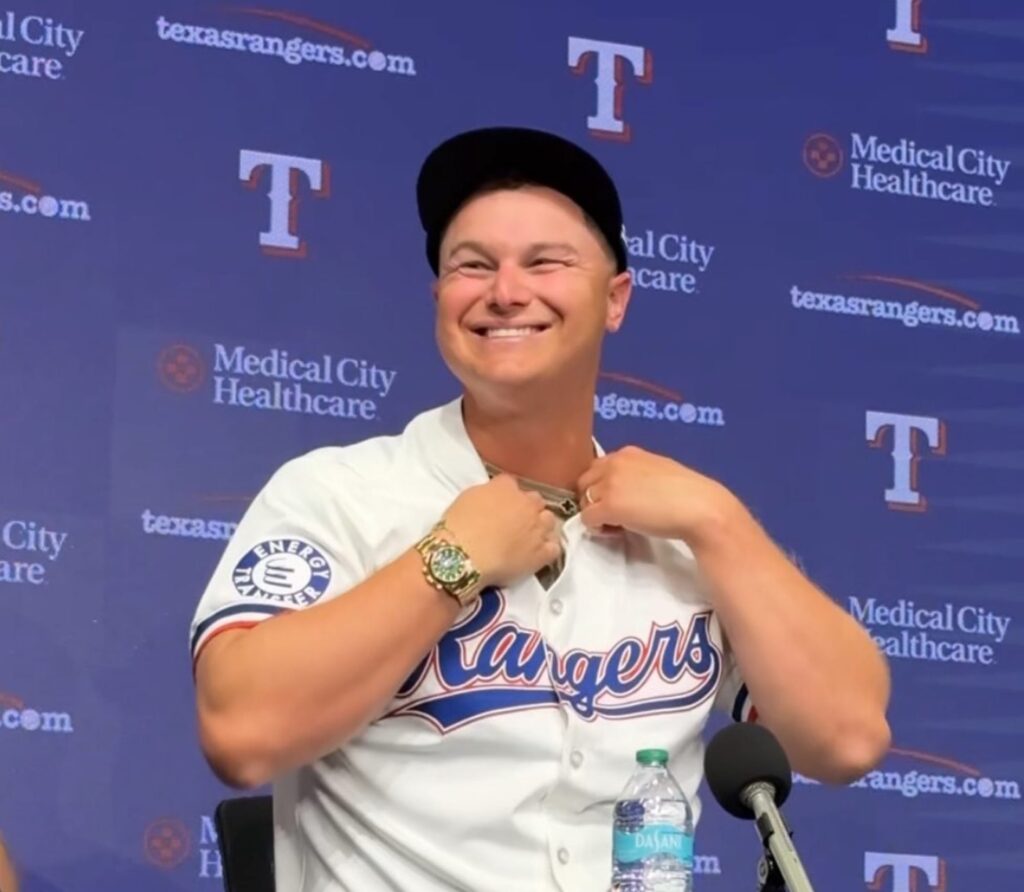 Texas Rangers Joc Pederson