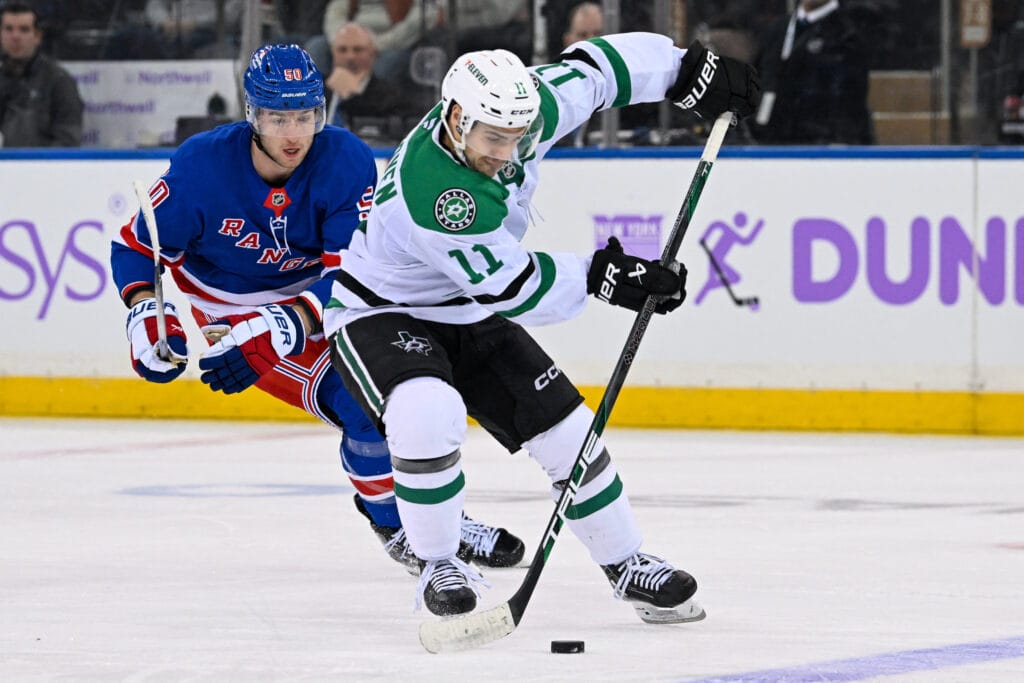 Stars Logan Stankoven never lost his game despite scoring drought