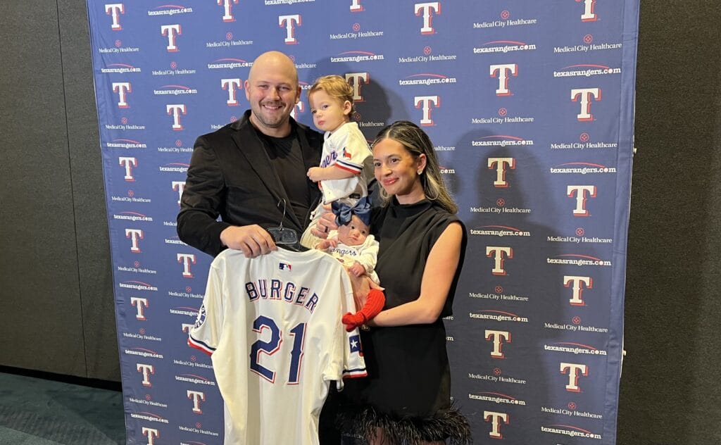 Jake Burger Texas Rangers