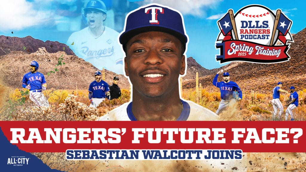 Sebastian Walcott Texas Rangers