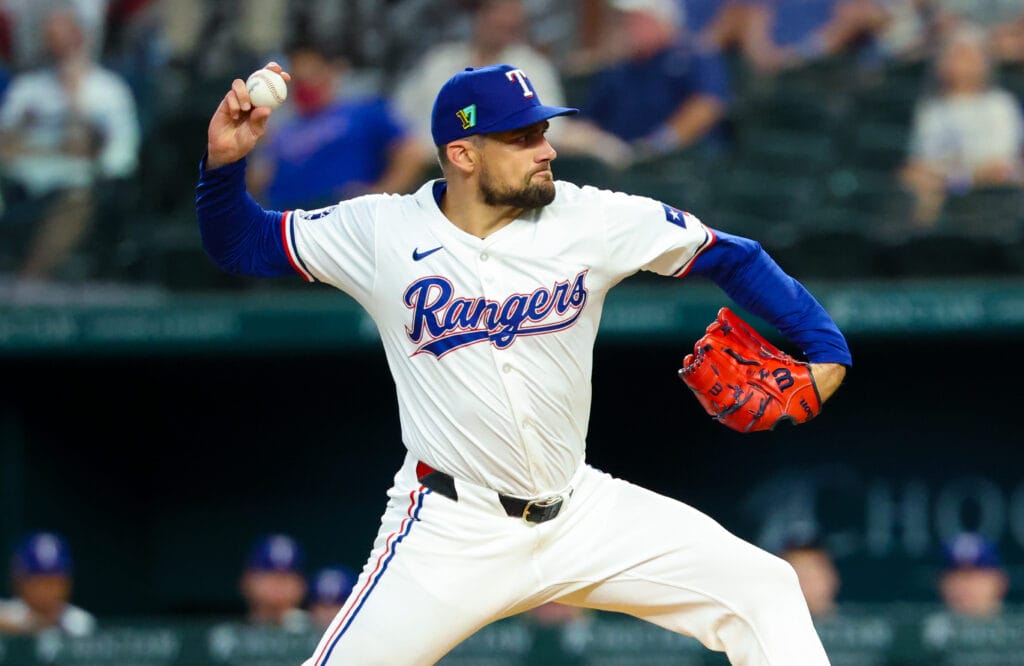 Texas Rangers Nathan Eovaldi