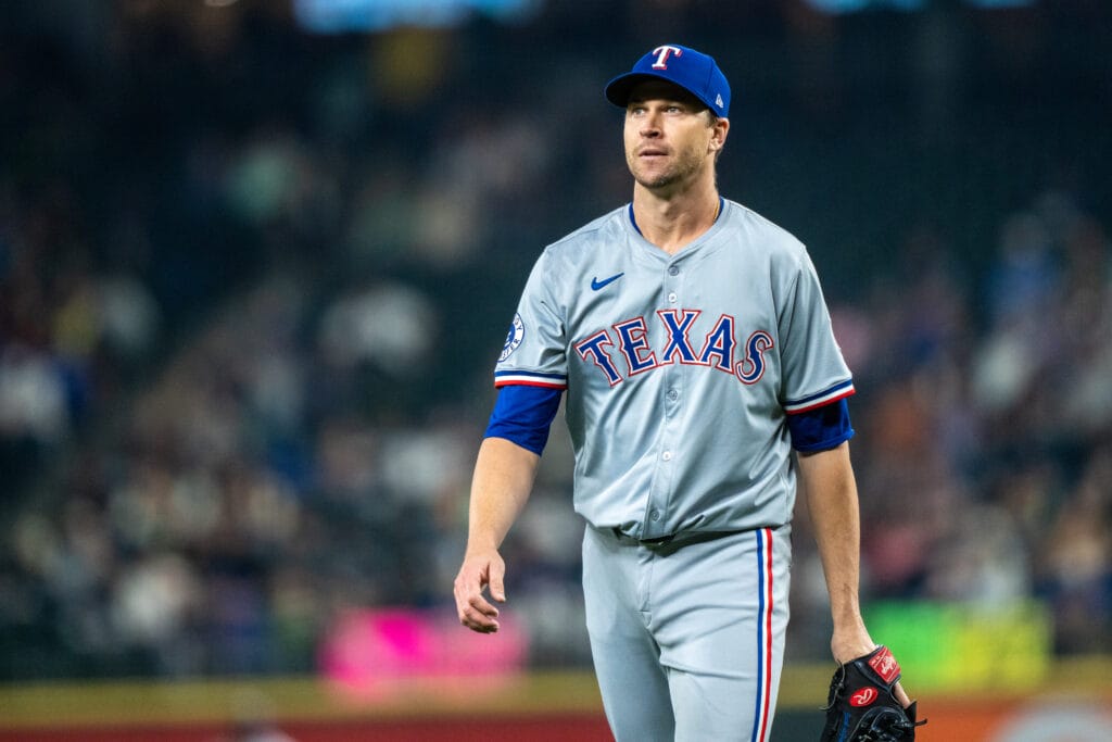 Texas Rangers Jacob deGrom