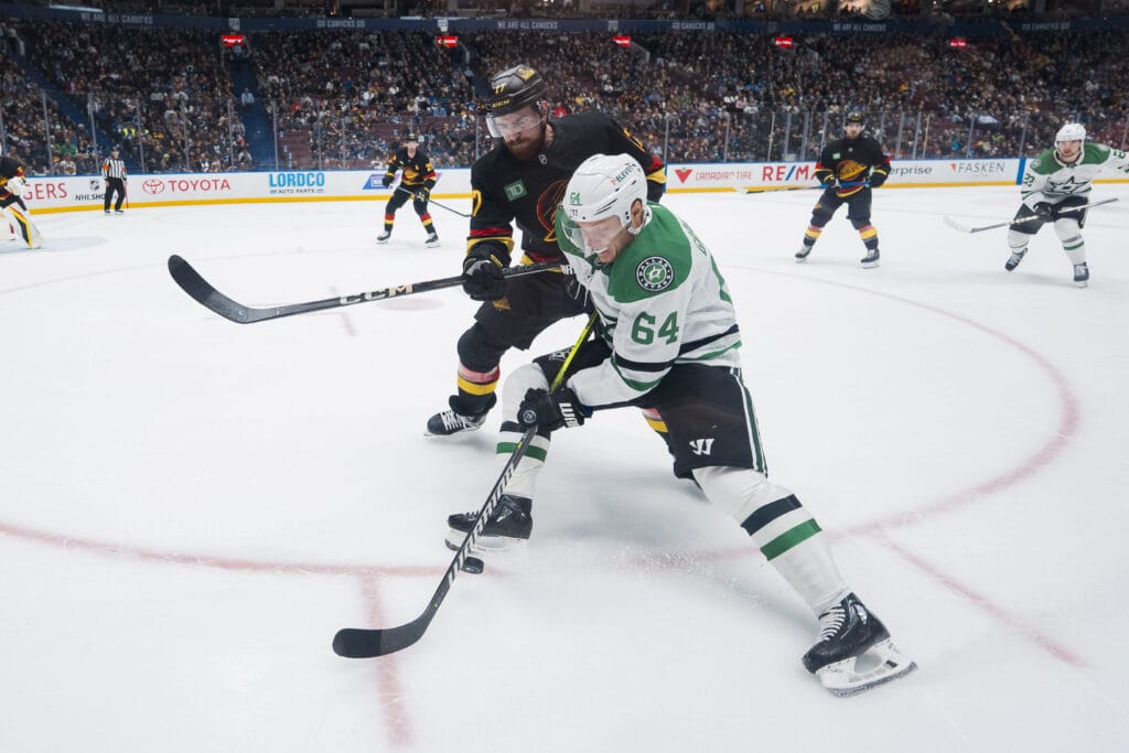 Dallas Stars forward Mikael Granlund - Vancouver Canucks