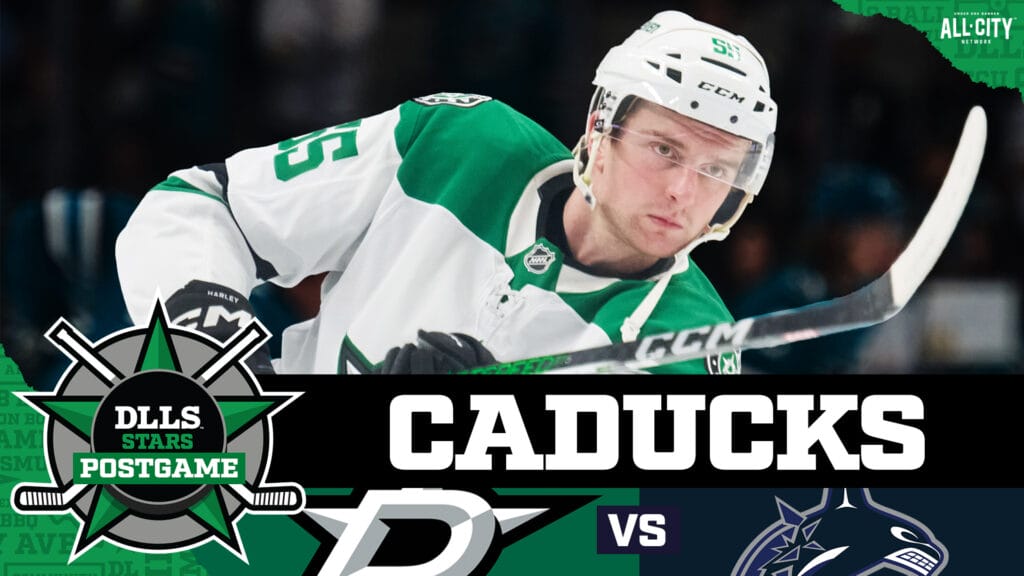 DLLS Dallas Stars postgame show - Vancouver Canucks