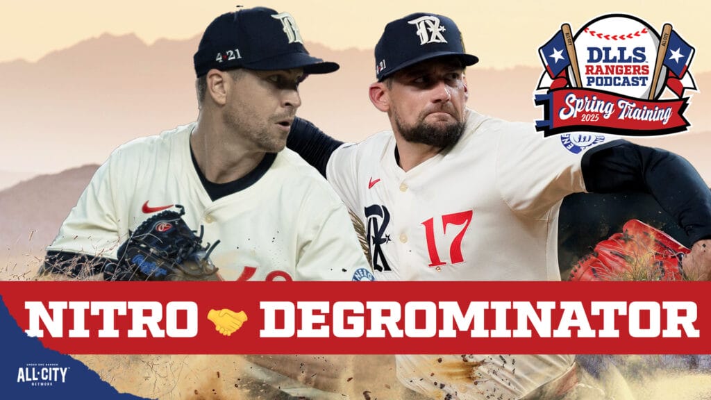 Texas Rangers Jacob deGrom Nathan Eovaldi