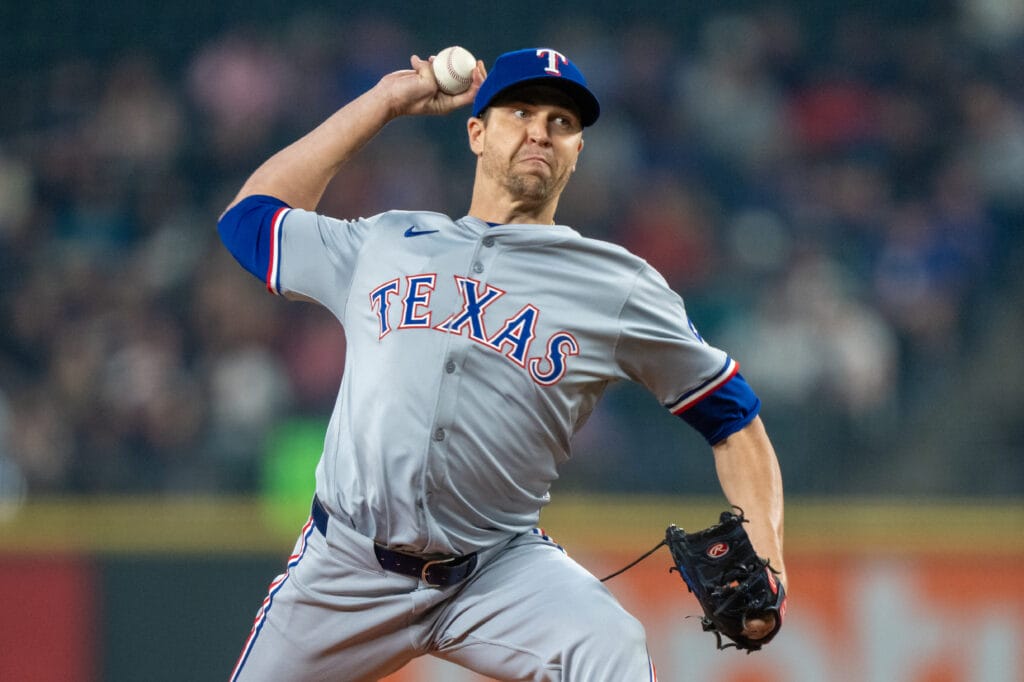 Texas Rangers Jacob deGrom