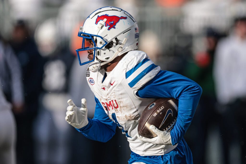 Could the Dallas Cowboys select SMU RB Brashard Smith? ‘His potential is so high’