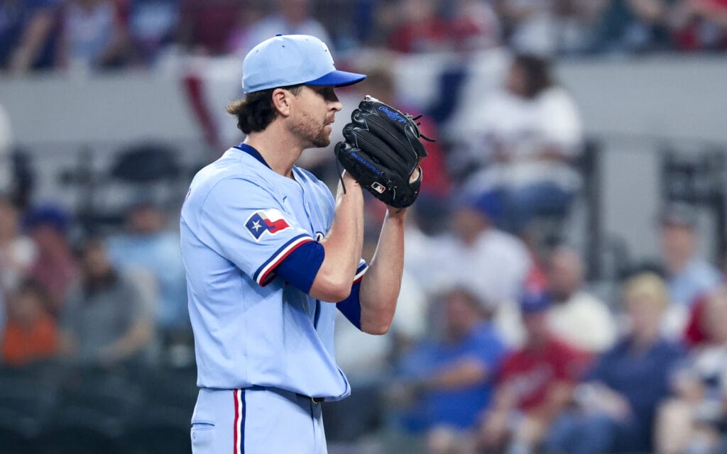 Texas Rangers Jacob deGrom