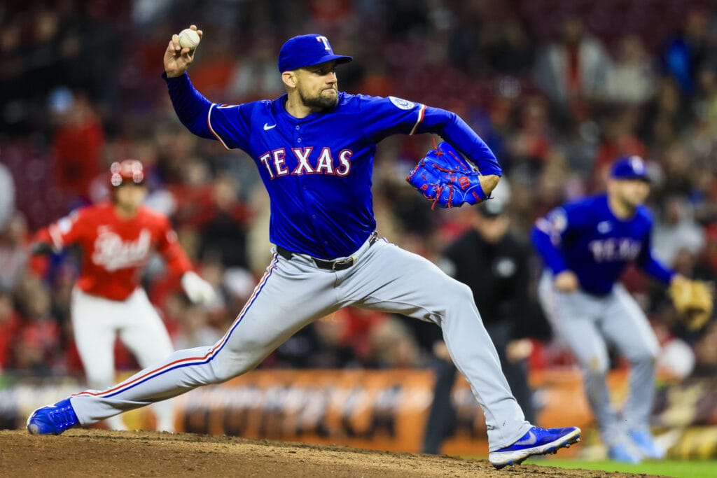 Texas Rangers Nathan Eovaldi
