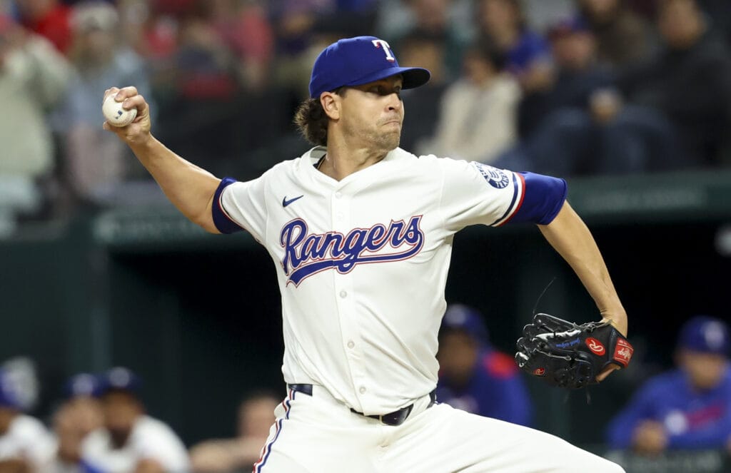 Texas Rangers Jacob deGrom