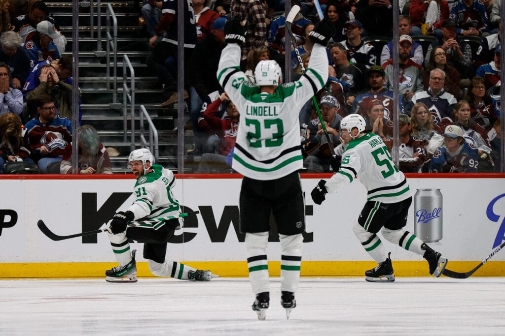 Dallas Stars defenseman Esa Lindell