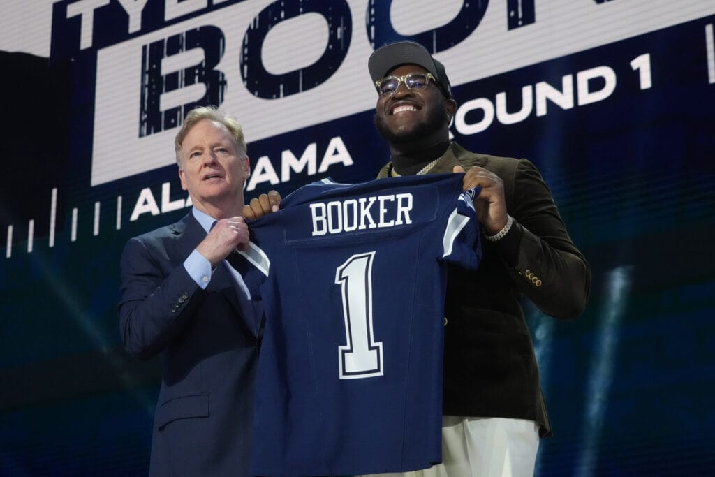 Why did Dallas Cowboys pick Tyler Booker: to protect Dak Prescott, combat Super Bowl champion Eagles