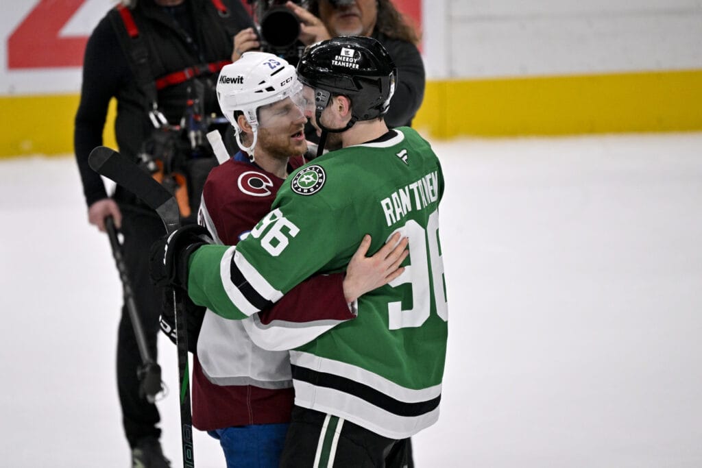 Dallas Stars forward Mikko Rantanen -- Colorado Avalanche Game 7