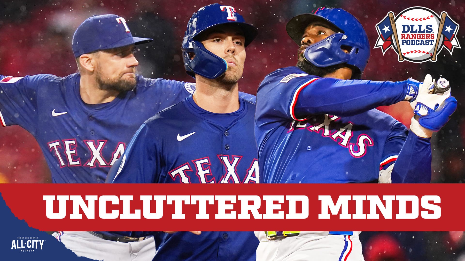 Texas Rangers Nathan Eovaldi Evan Carter Adolis Garcia