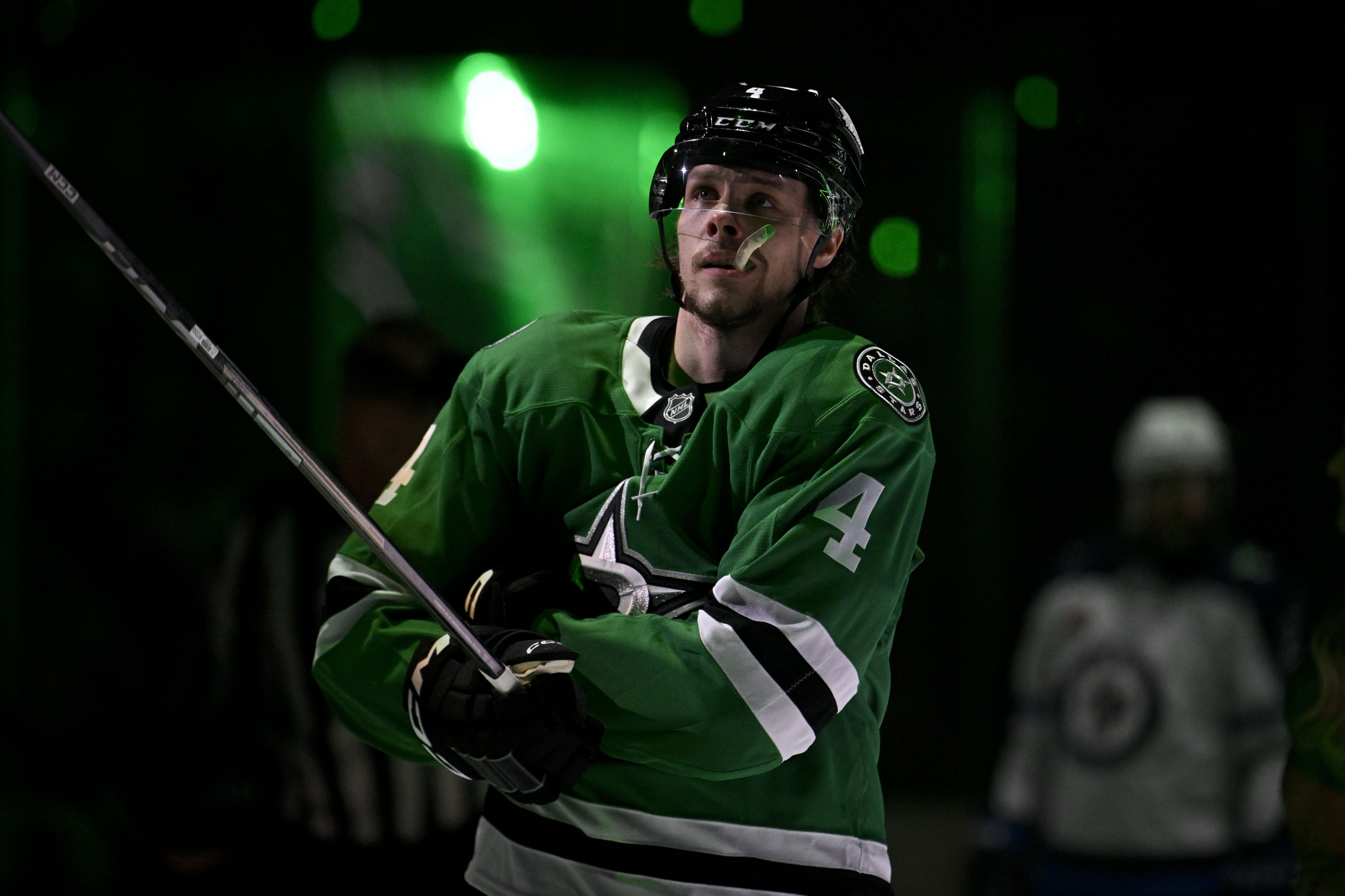 Dallas Stars defenseman Miro Heiskanen Game 4 vs Winnipeg Jets