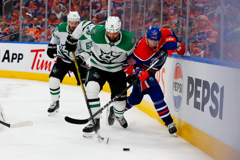 Dallas Stars captain Jamie Benn vs Edmonton Oilers Western Conference Final