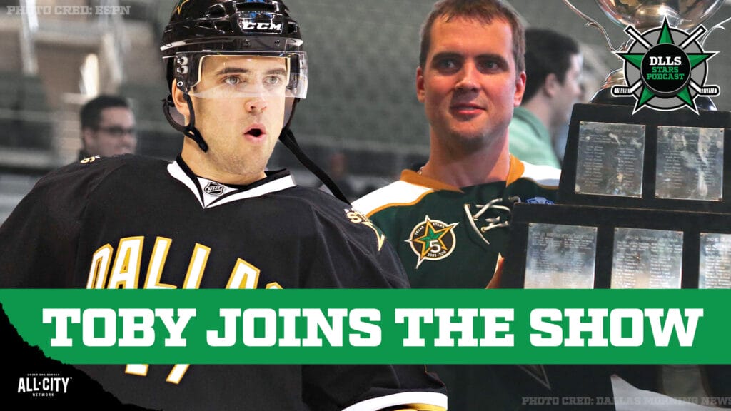 DLLS Dallas Stars podcast - Toby Petersen