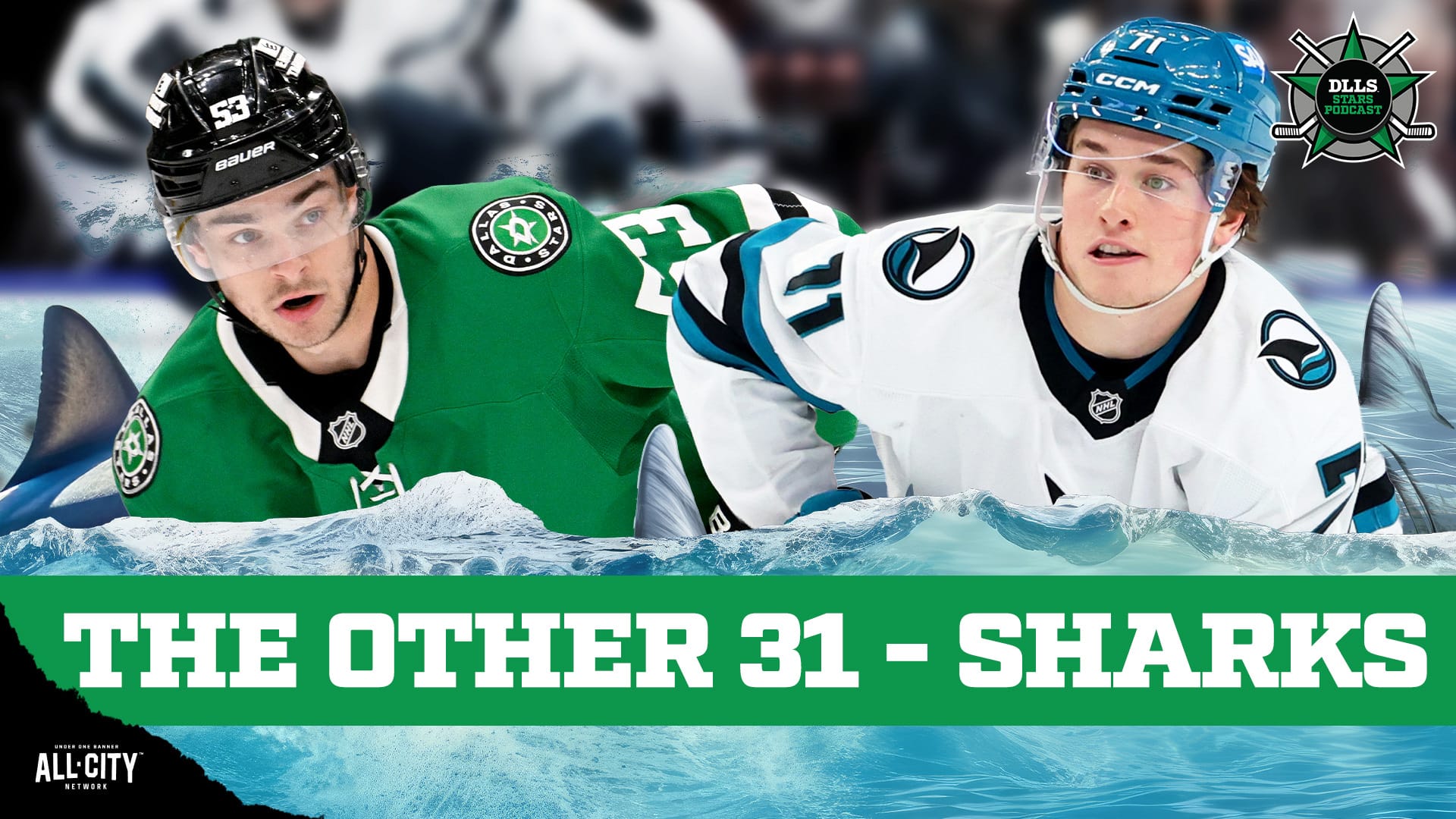 DLLS Dallas Stars podcast - San Jose Sharks