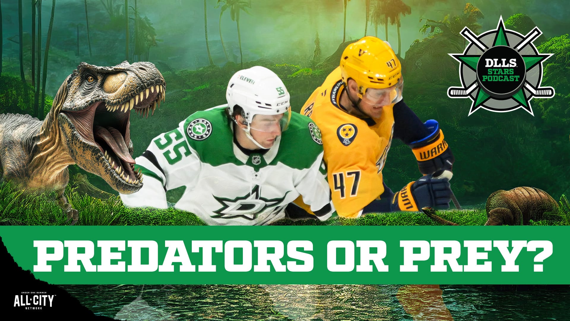 DLLS Dallas Stars podcast - Nashville Predators