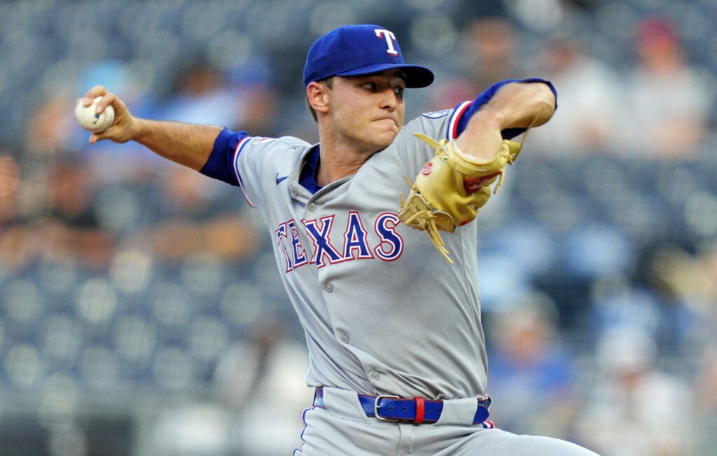 Texas Rangers Jack Leiter