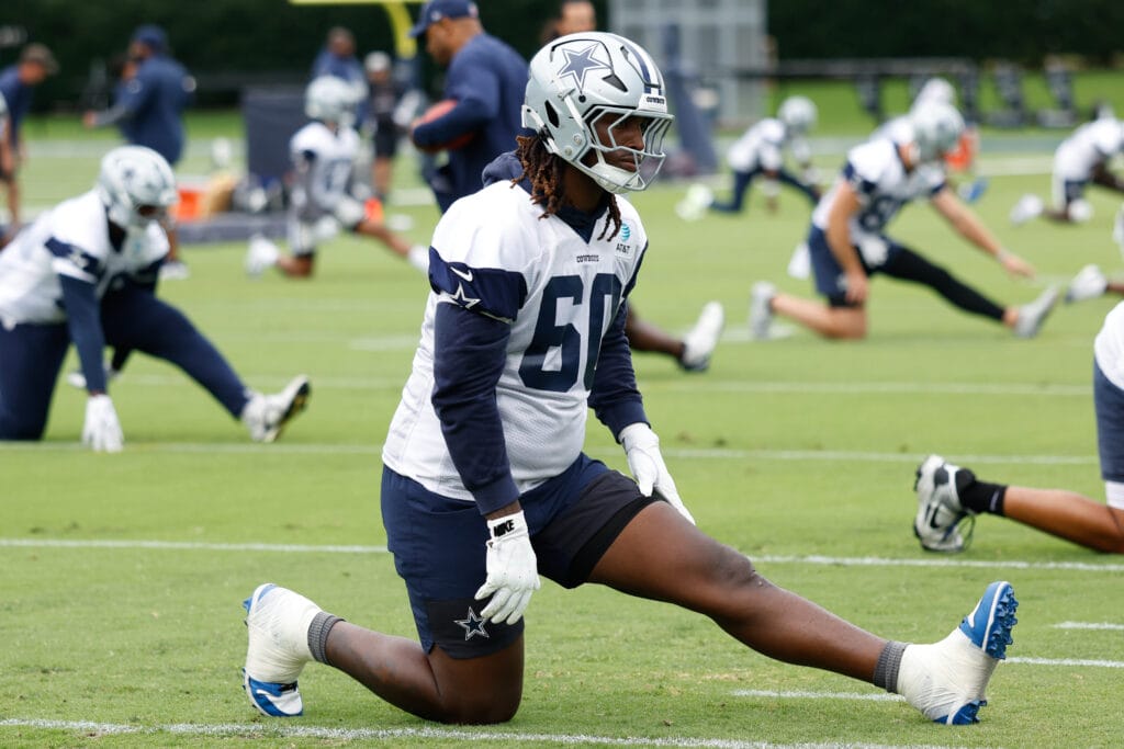 The Dallas Cowboys competition at left tackle is over. Tyler Guyton will remain with first team