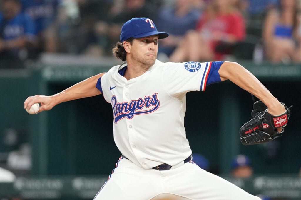 Texas Rangers Jacob deGrom