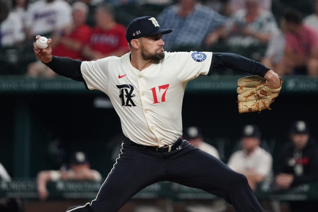 Texas Rangers Nathan Eovaldi
