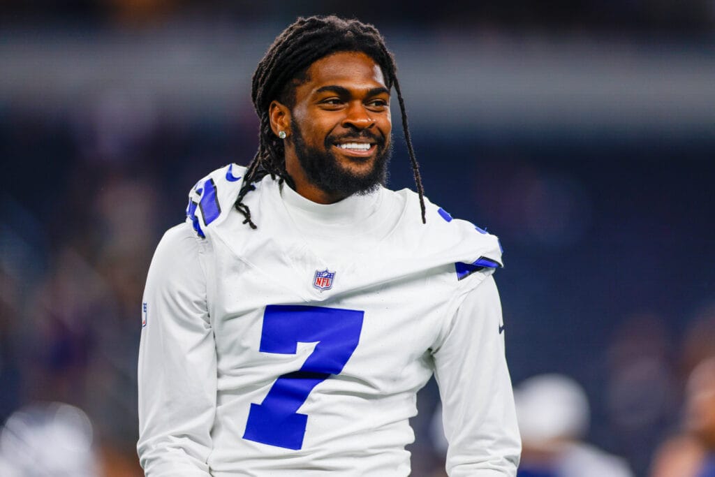 Dallas Cowboys Trevon Diggs (knee) says he has 75-80% chance to play in Thursday’s opener vs. Eagles