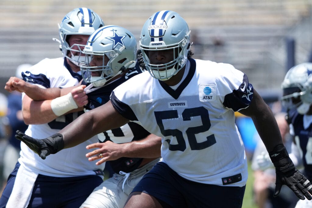 Cowboys rookie Tyler Booker ready for NFL debut against Eagles’ fearsome front