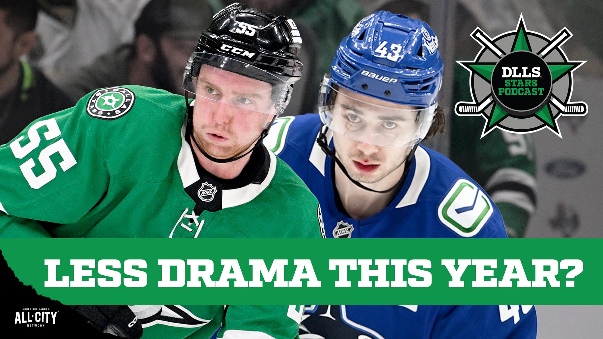 DLLS Dallas Stars podcast - Vancouver Canucks