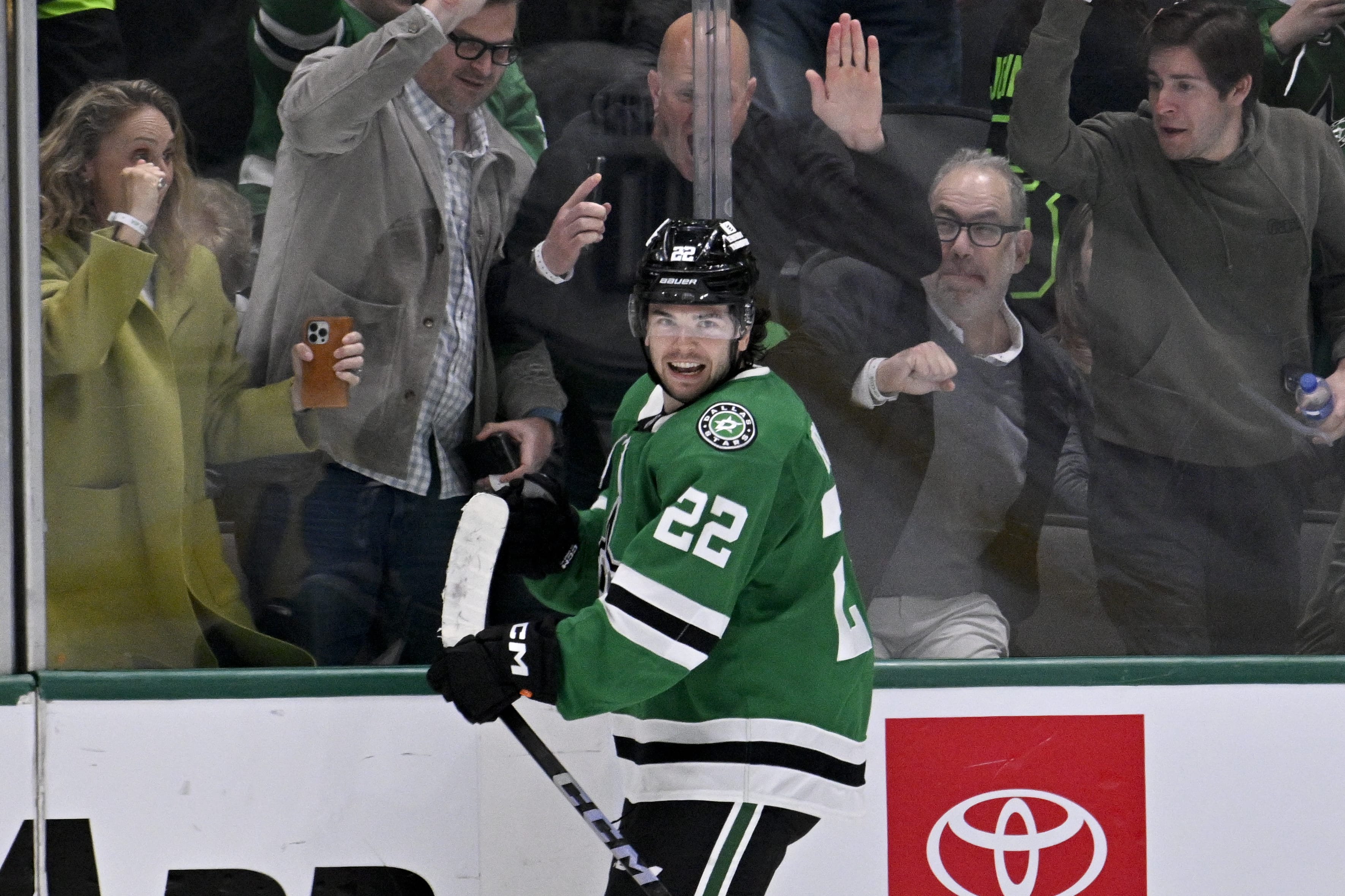 Dallas Stars forward Mavrik Bourque