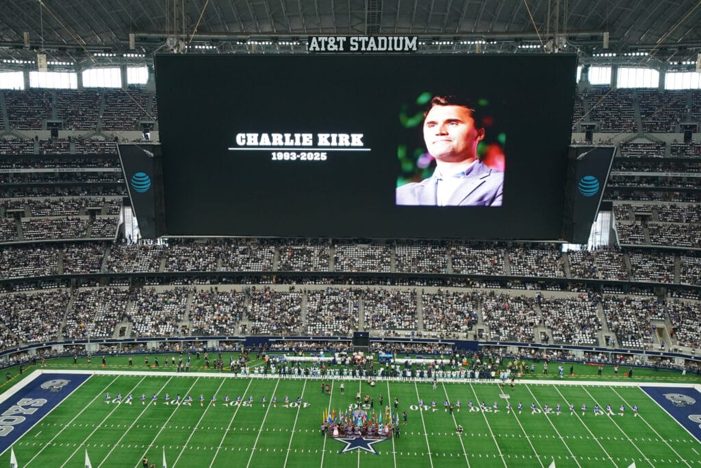 Why owner Jerry Jones said Dallas Cowboys decided to have moment of silence for Charlie Kirk?