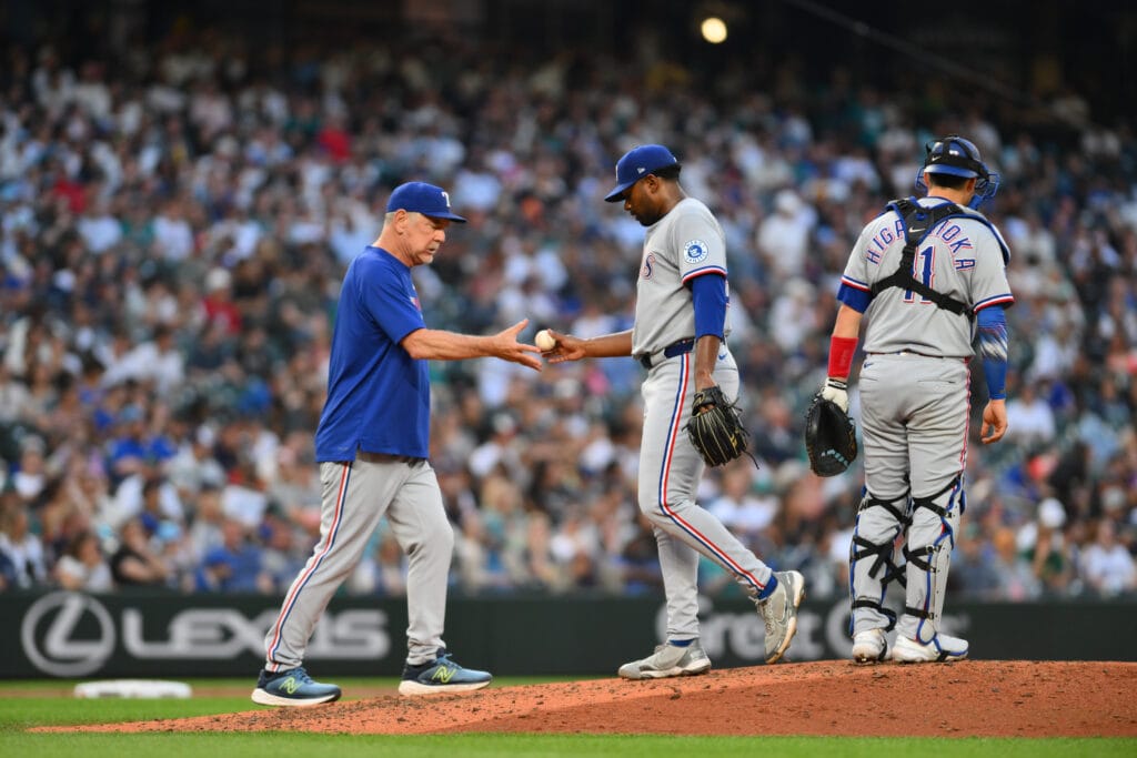 Texas Rangers Kumar Rocker