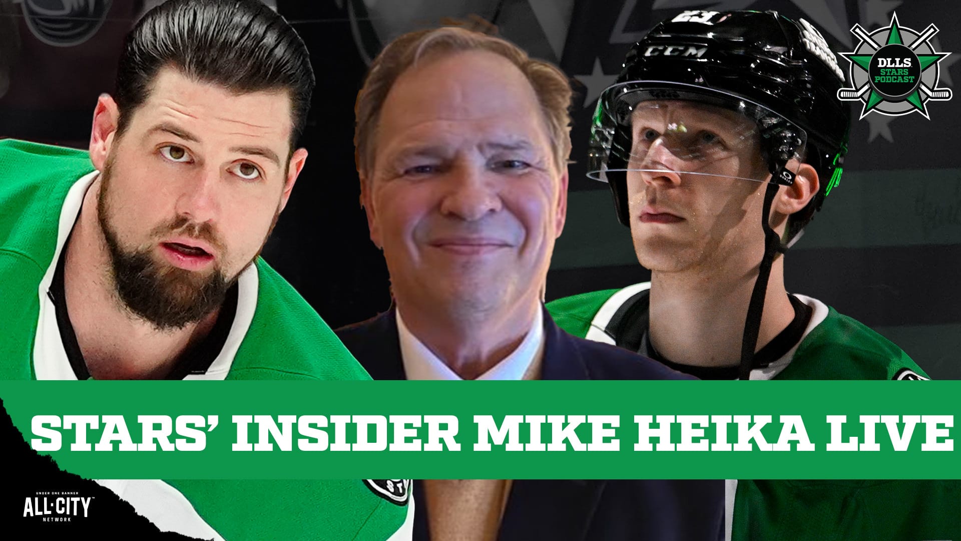DLLS Dallas Stars podcast - Mike Heika