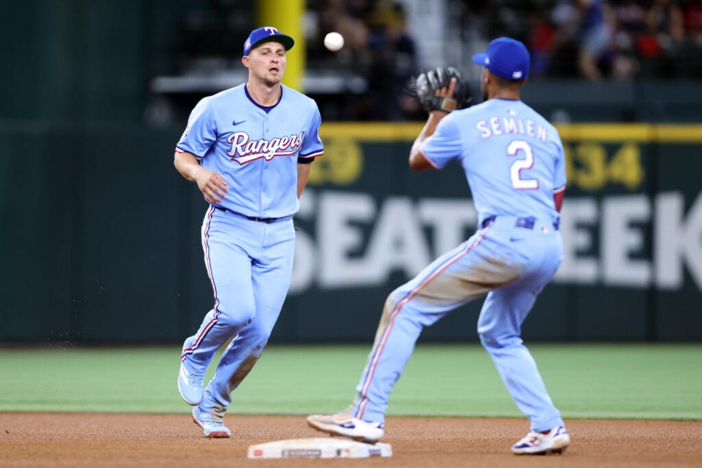 Texas Rangers Corey Seager Marcus Semien