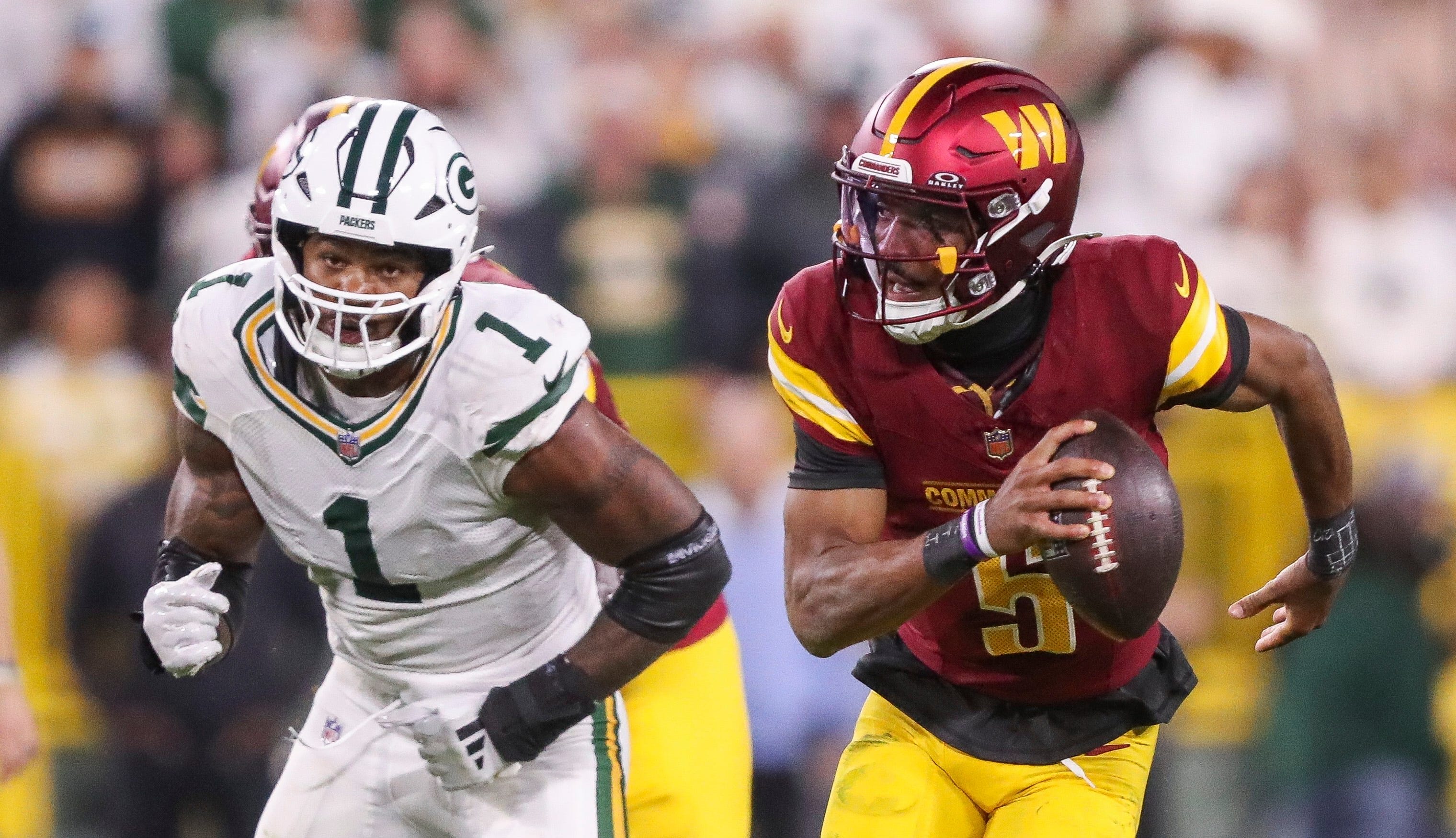 Green Bay Packers pass rusher Micah Parsons faced his old team, the Dallas Cowboys, on Sunday Night Football.