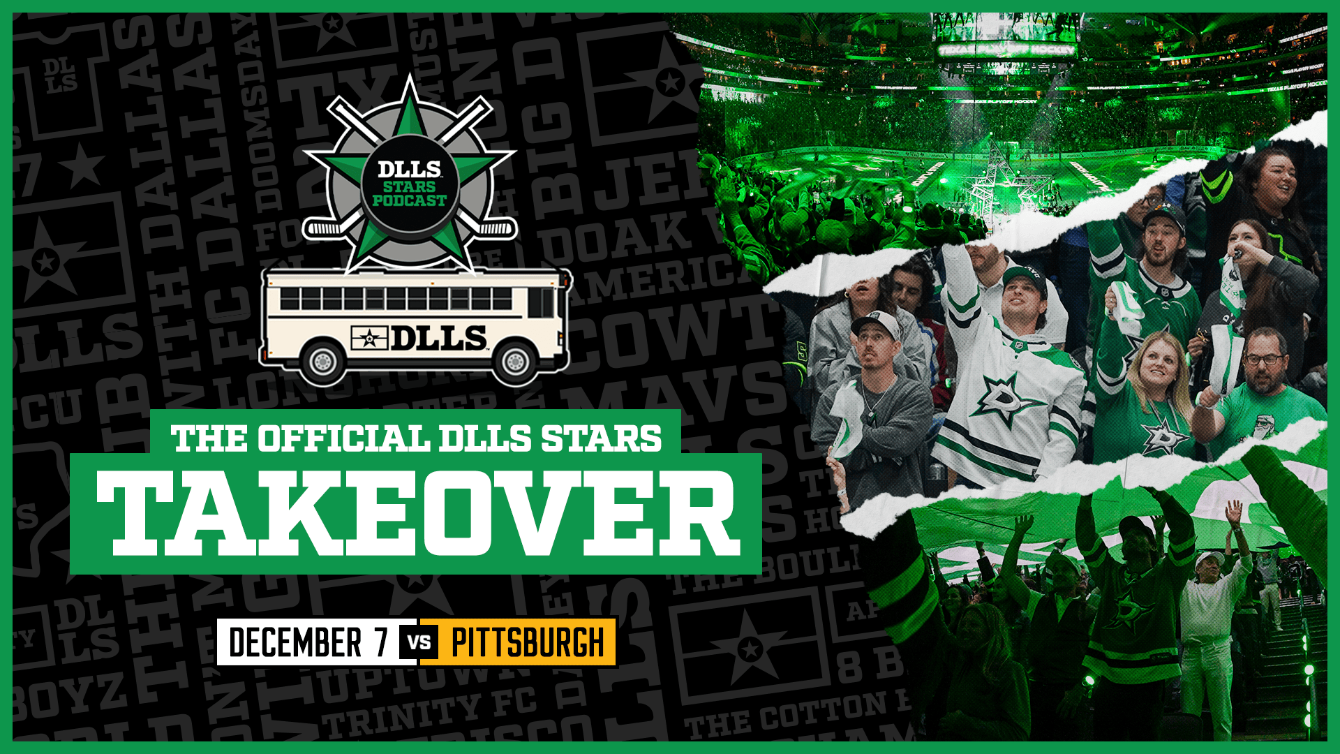 DLLS Stars Takeover vs Pittsburgh Penguins